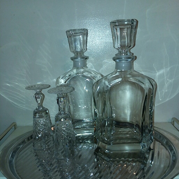 Decanter lead-free glass - Picture 3 of 3